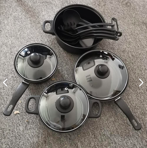 Set de Cocina Ollas-Sartenes 10 piezas