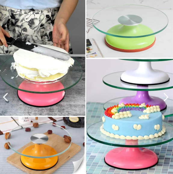 Plato Giratorio para Decorar Pasteles
