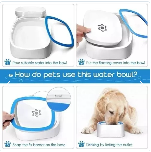 Bowl antisplash para tus mascotas