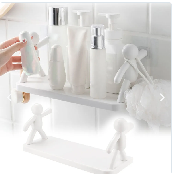 Estante Flotante Autoadhesivo Para Baño