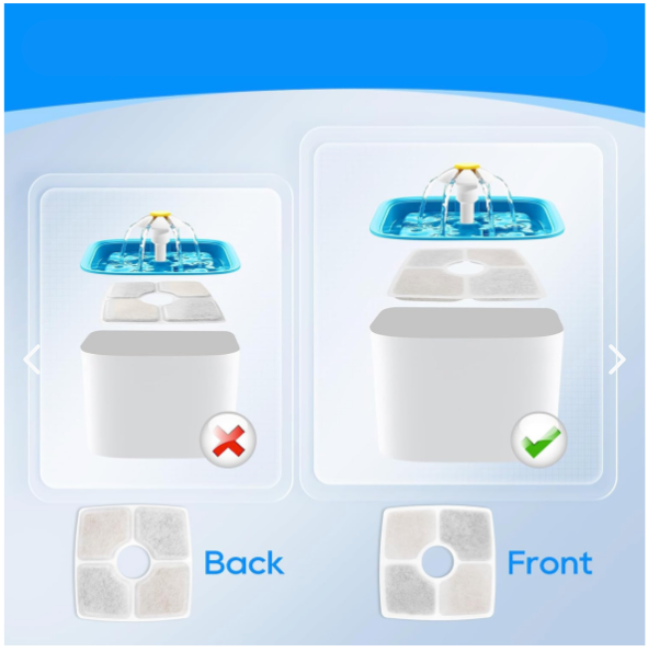 Fuente de agua eléctrica para mascotas