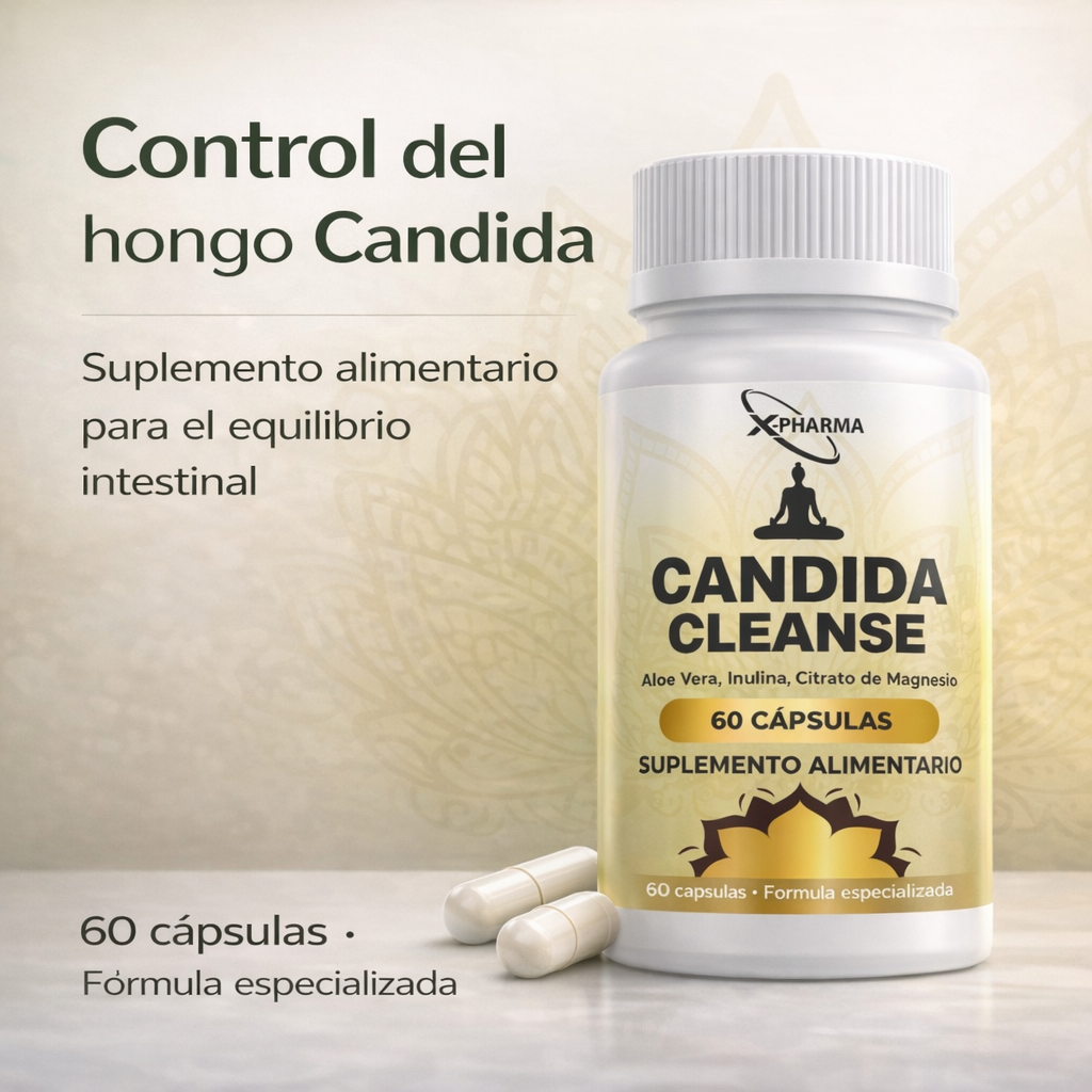 Candida Cleanse Apoyo Digestión 60 cápsulas