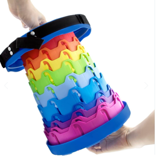 Taburete Plegable Portatil De Plástico