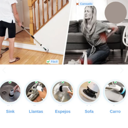 Cepillo Limpiador Inalámbrico 7 en 1