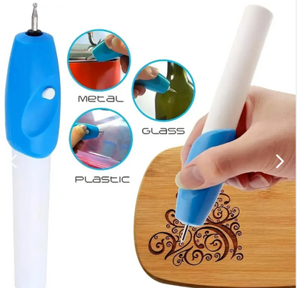 BOLÍGRAFO DE GRABADO ELÉCTRICO PORTÁTIL