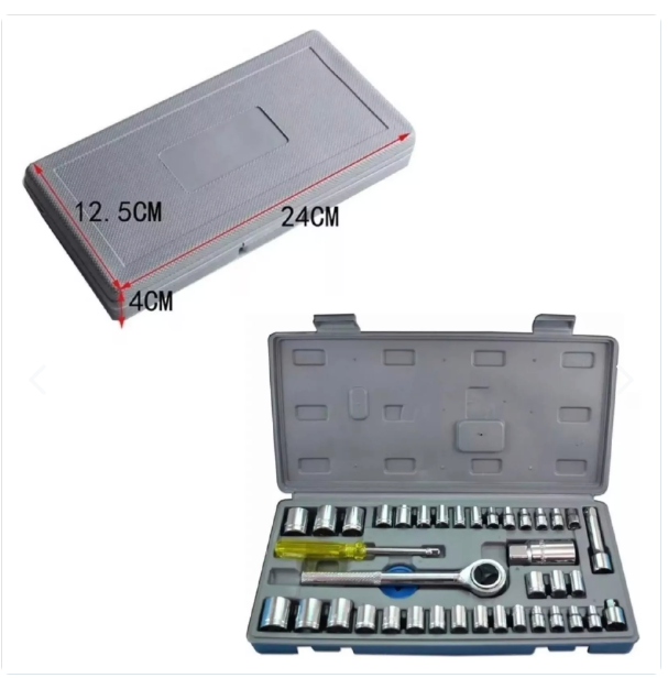 Set Herramientas Juego Dados 40 Piezas