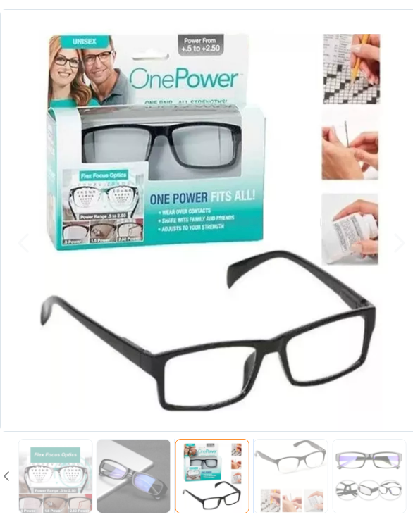 Lente De Lectura Multifocal One Power