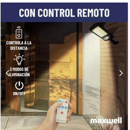 LAMPARA SOLAR CON CONTROL