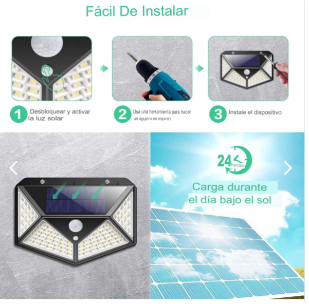 Foco Solar Estilo Cosmo Guard