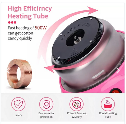 Maquina de Algodón de Azucar 500w