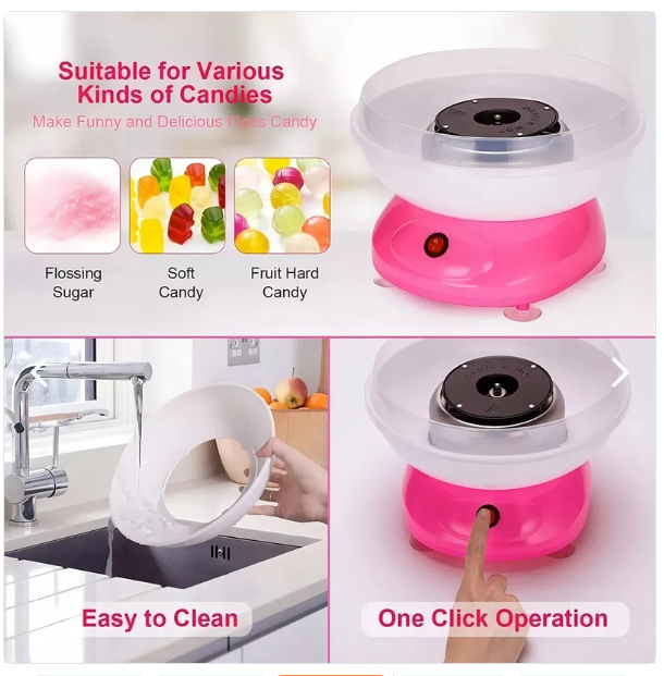 Maquina de Algodón de Azucar 500w