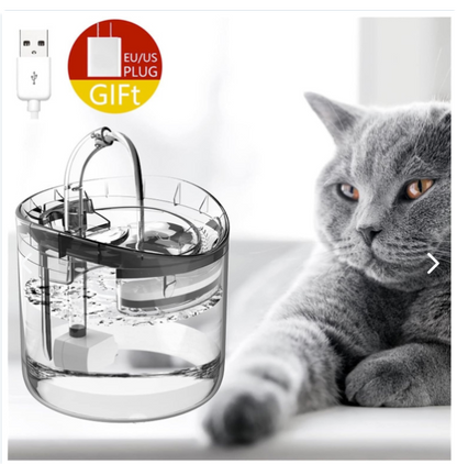 Fuente de Agua Transparente 1.6 L