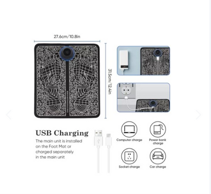 Masajeador de pies eléctrico portátil USB