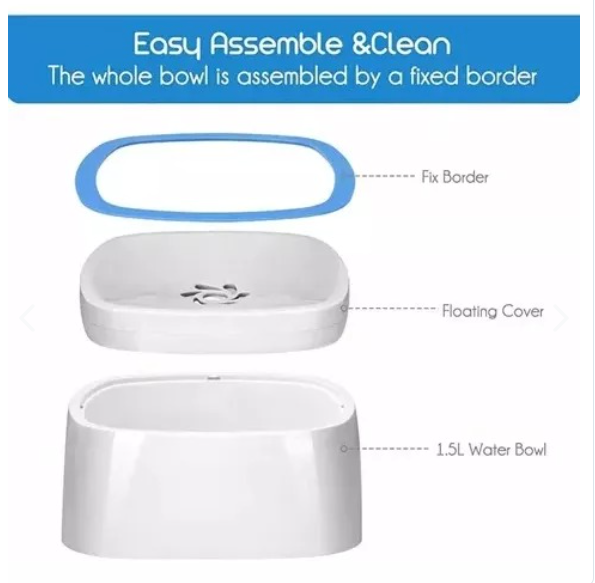 Bowl antisplash para tus mascotas