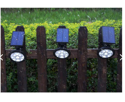 Focos solares impermeables LED RGB