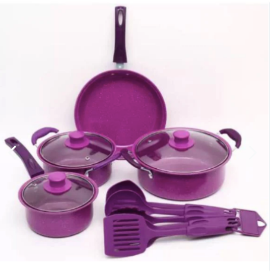 Set Juego Ollas Cocina Antiadherente