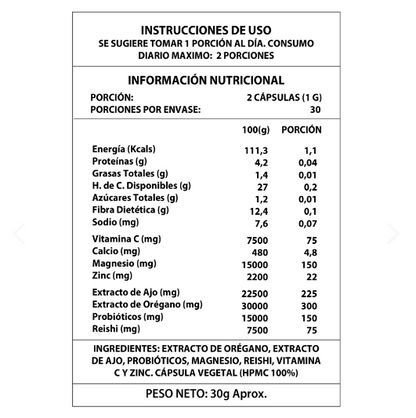 CANDIDA CLEANSE 60 CAPS