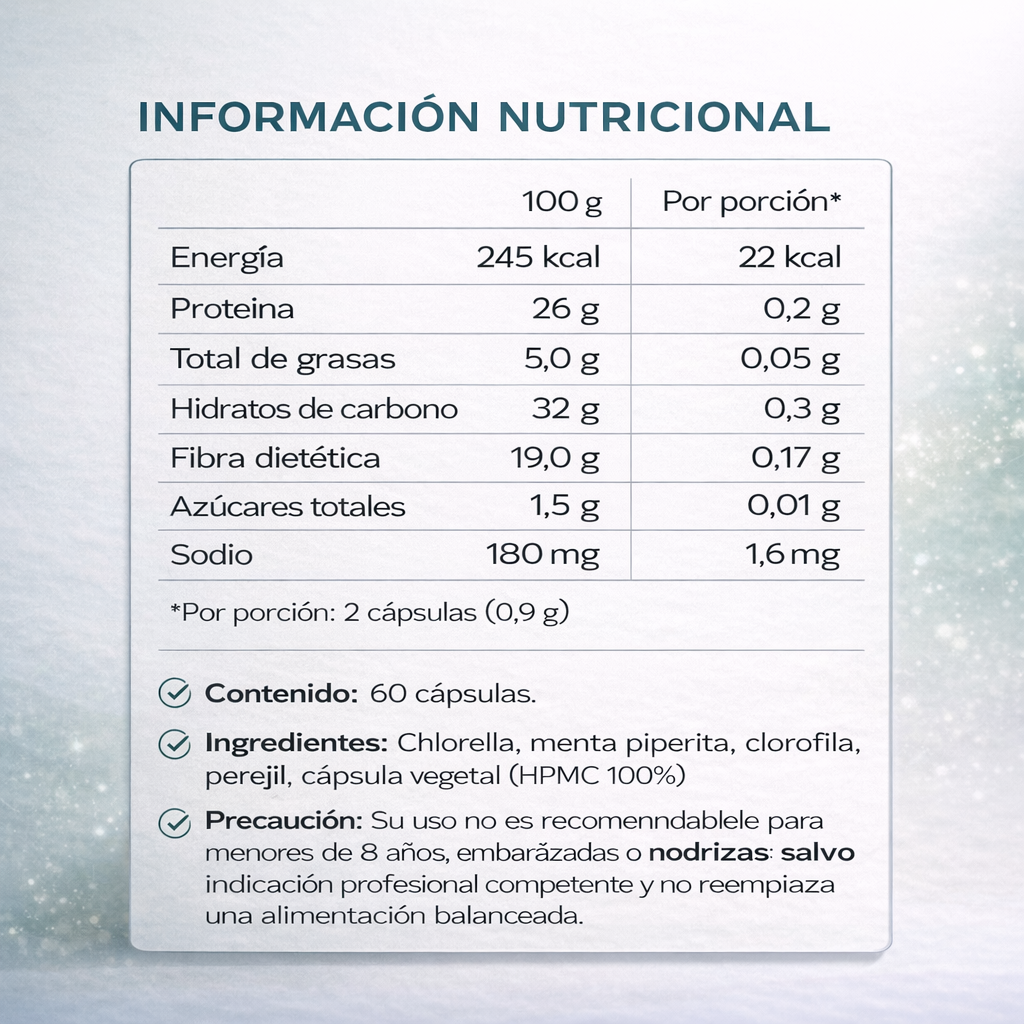 Desodorante Corporal DEOS 60 Cápsulas
