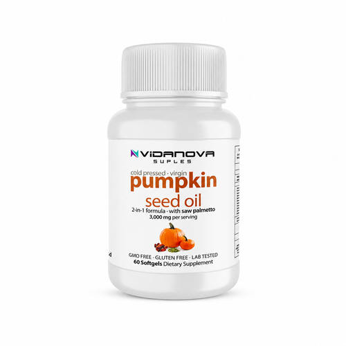 Aceite Semilla Calabaza Saw Palmetto 3000mg 60 Caps