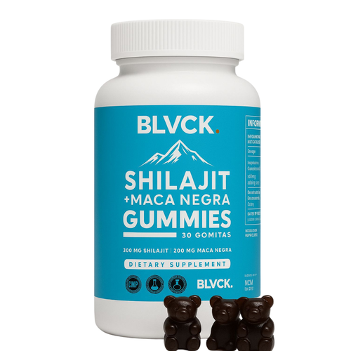 Shilajit + Maca Negra Gummies 30 cápsulas