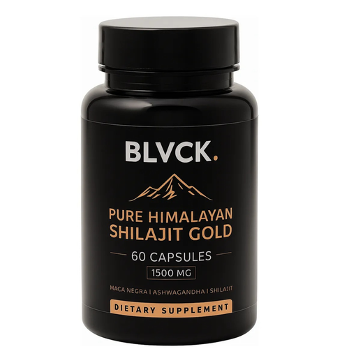 Shilajit Gold Del Himalaya + Maca Negra+ Ashwagandha 60 Cápsulas